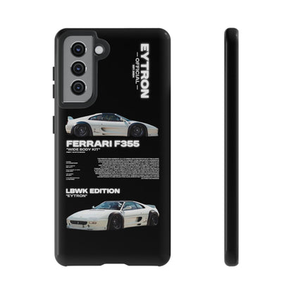 "Fiery White Moon" Sturdy Case