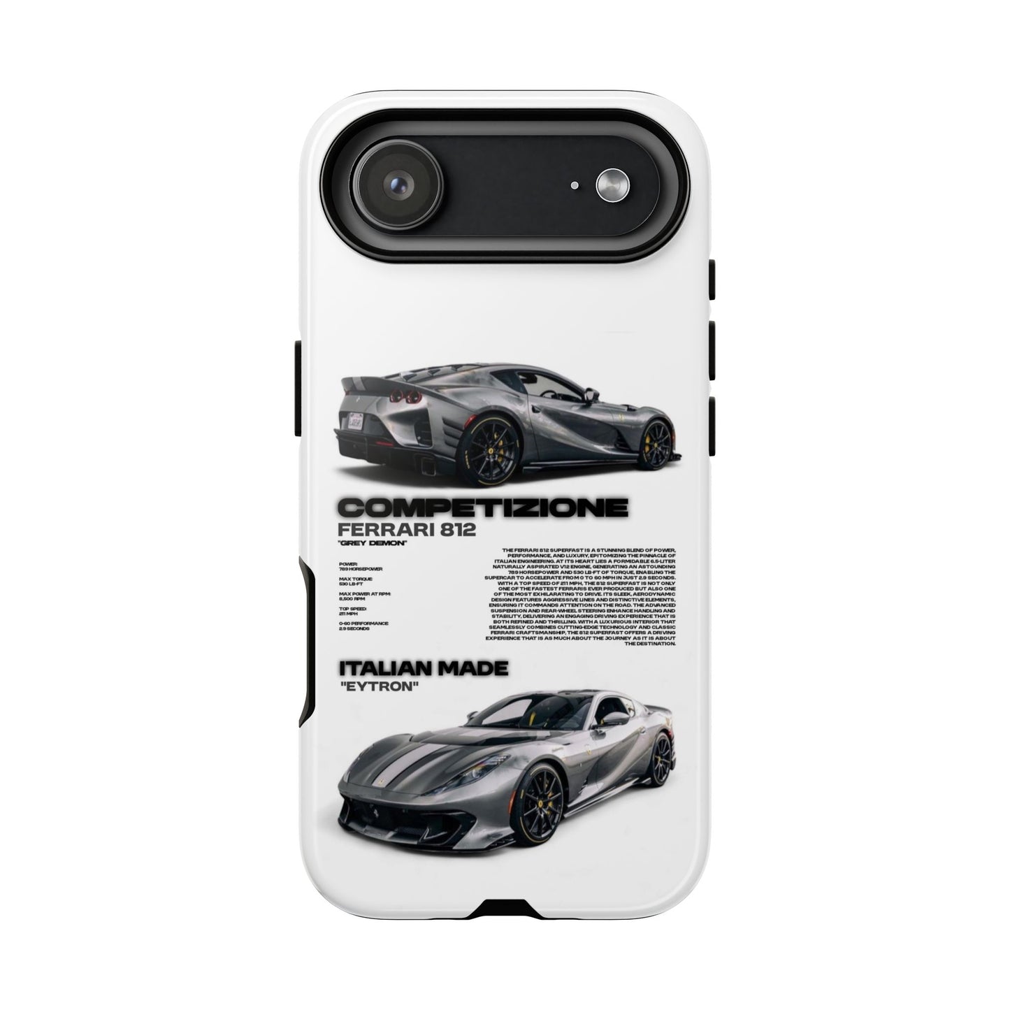 "Grey Demon" Sturdy Case