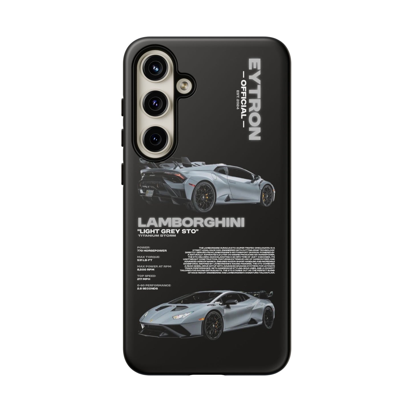 "Titanium Storm" Sturdy Case