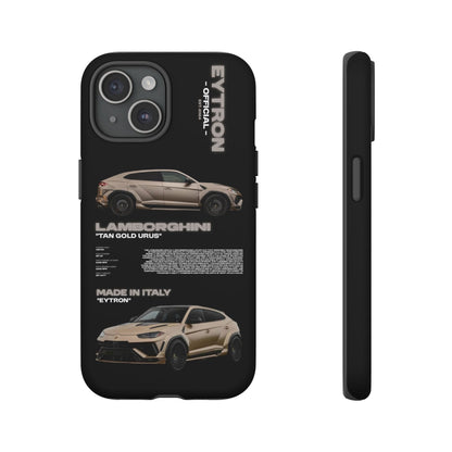 "Tan Gold Urus" Sturdy Case