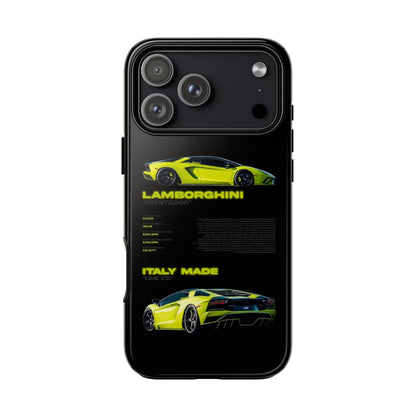 "Lime Bull" Sturdy Case