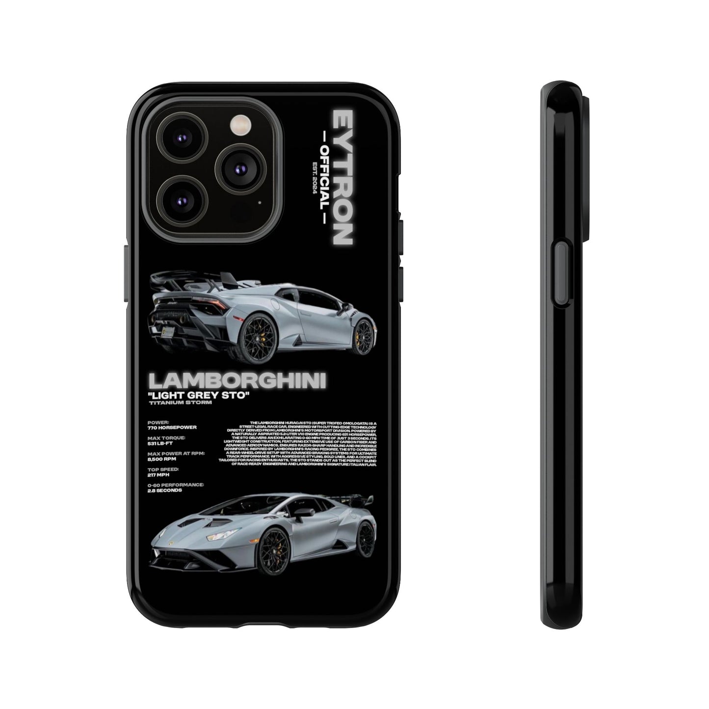 "Titanium Storm" Sturdy Case