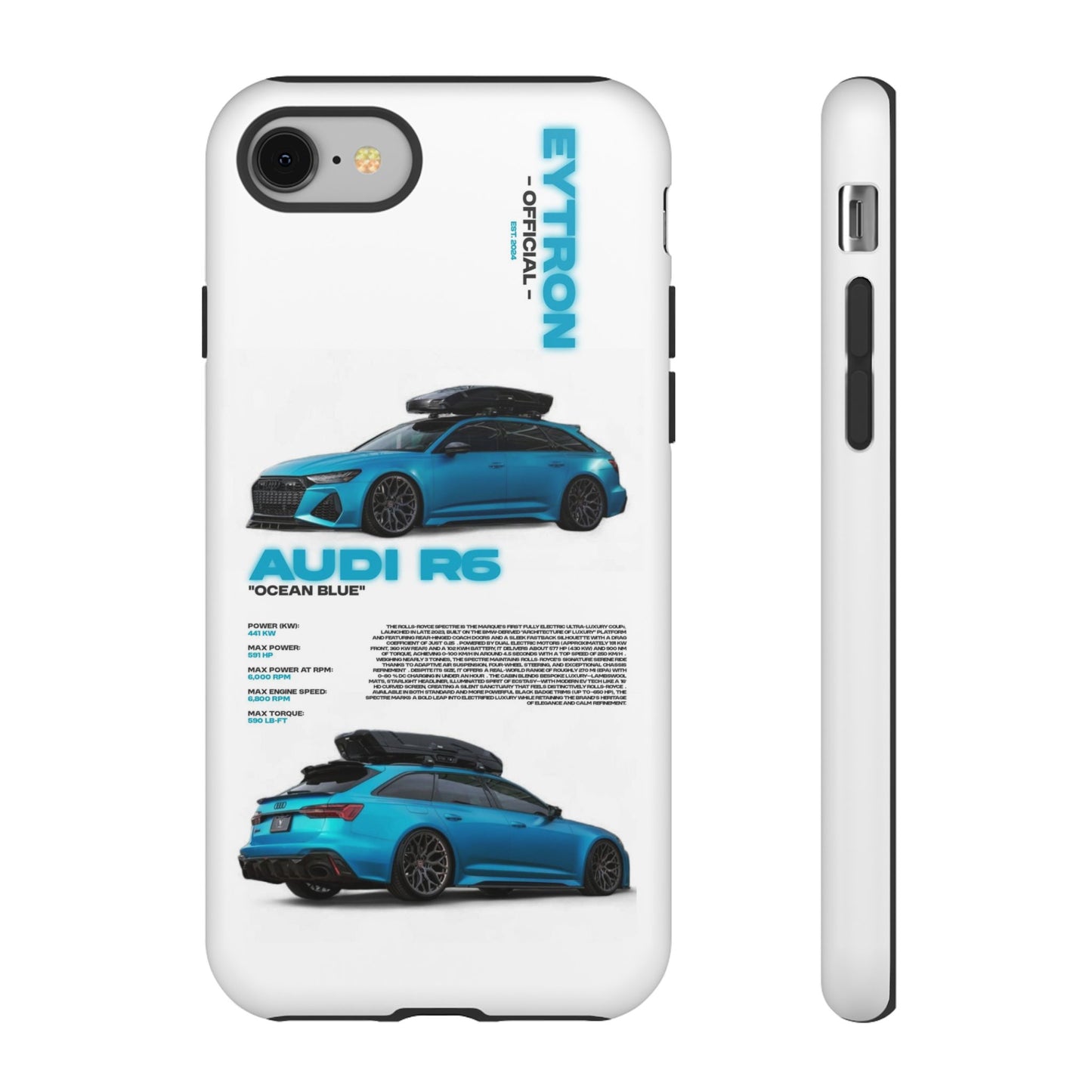 "Ocean Blue R6" Sturdy Case