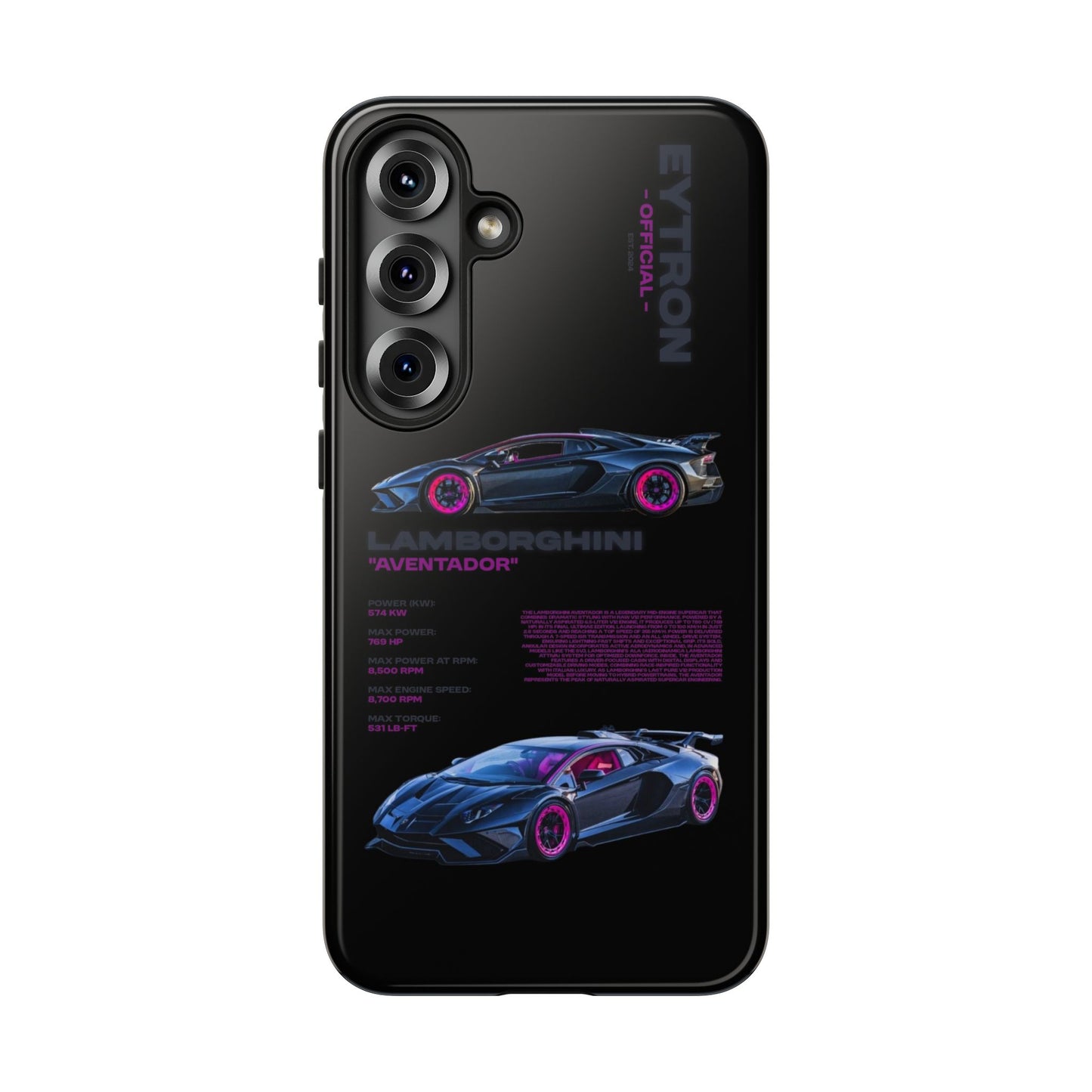 "Strad's Lambo" Sturdy Case