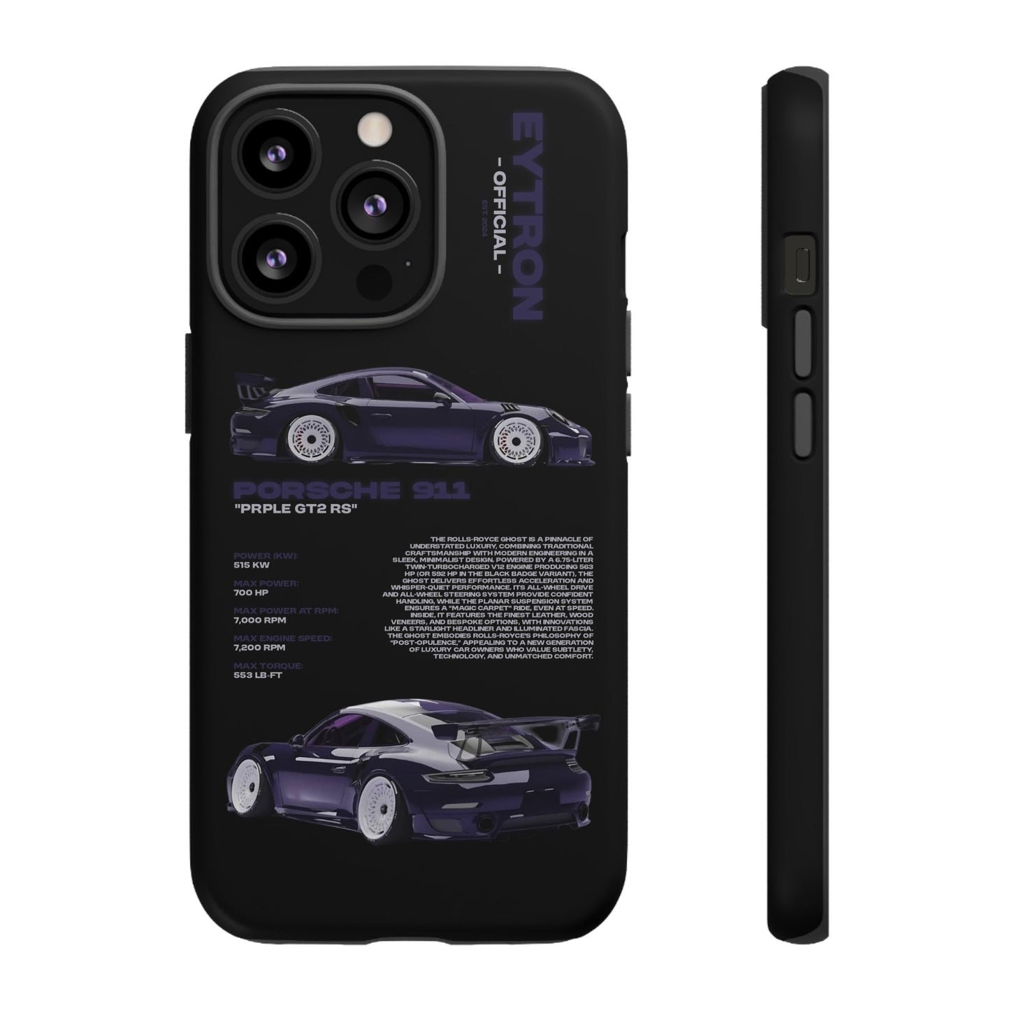 "PRPLE GT2 RS" Sturdy Case