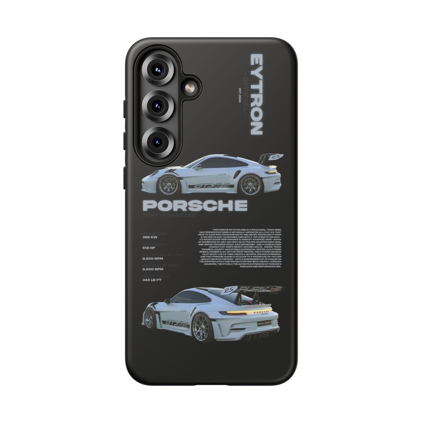 "Whyte 911 GT3 RS" Sturdy Case