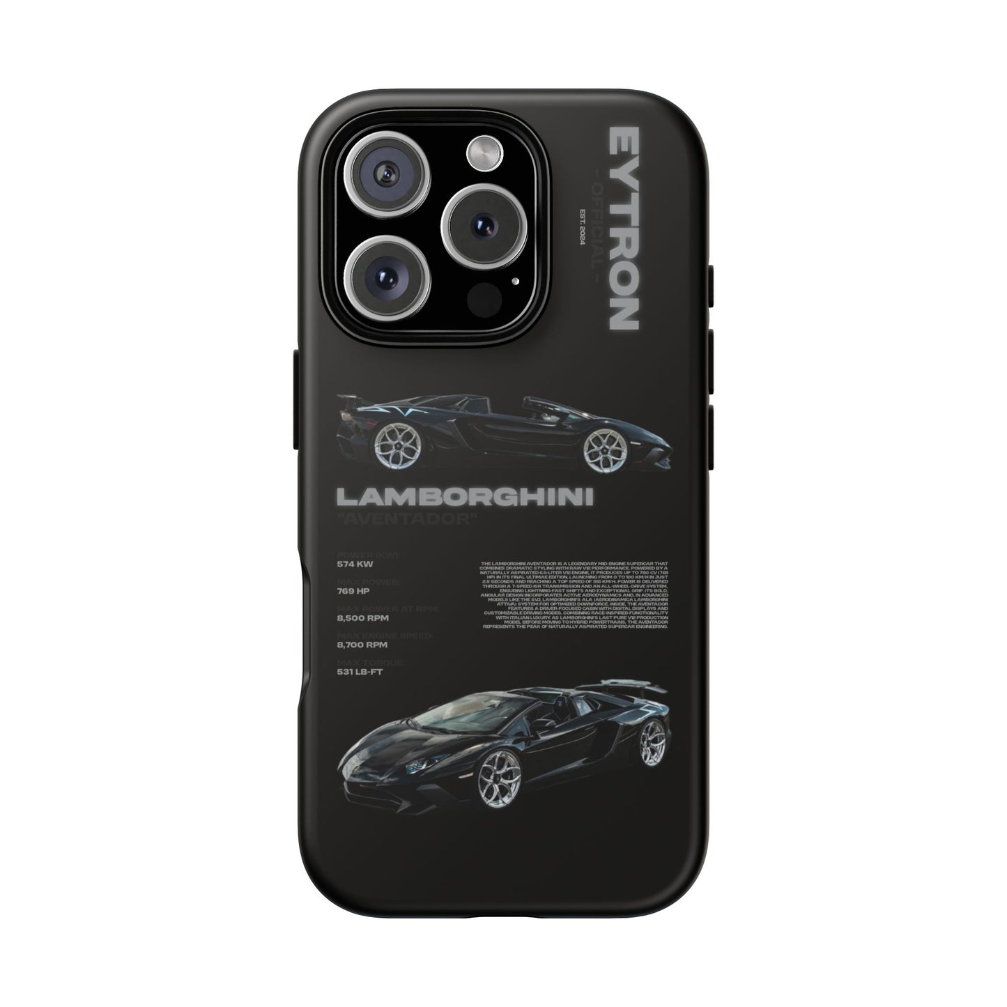 "Cielo Nero" Sturdy Case