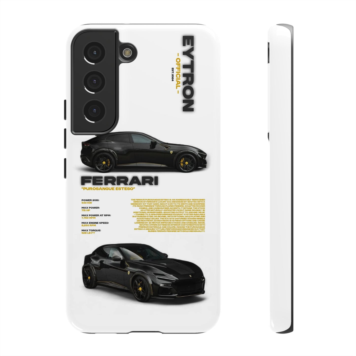 "Purosangue Esteso" Sturdy Case