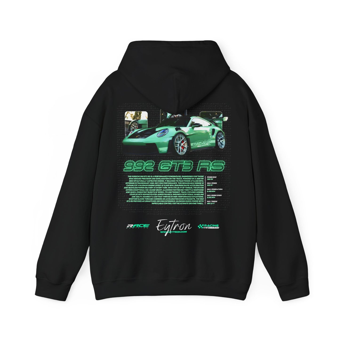 "'992 GT3 RS" Pulse Hoodie