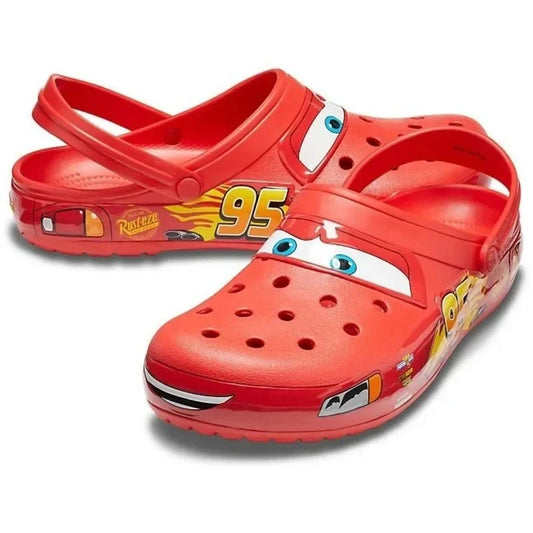 "Lightning McQueen" Cartoon Crocs